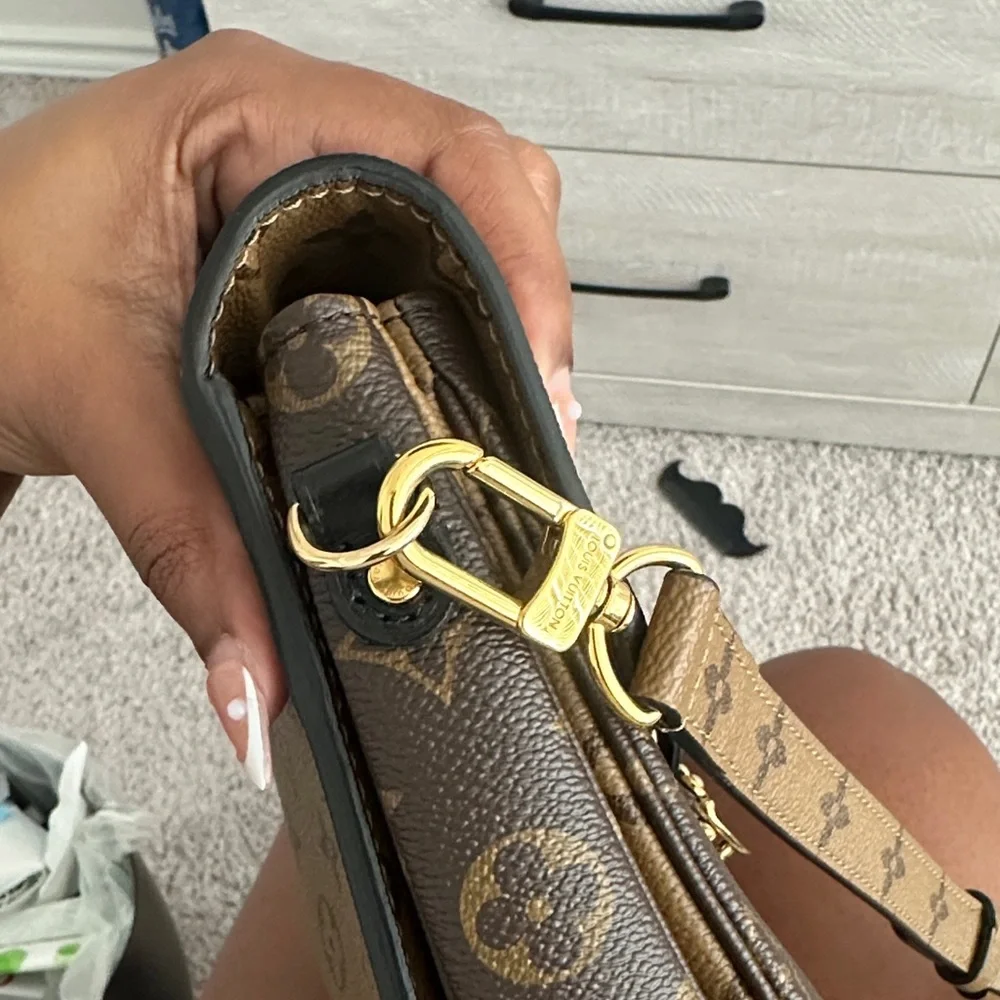 Louis Vuitton Two-Tone Monogram Crossbody Bag - Picture 15 of 16